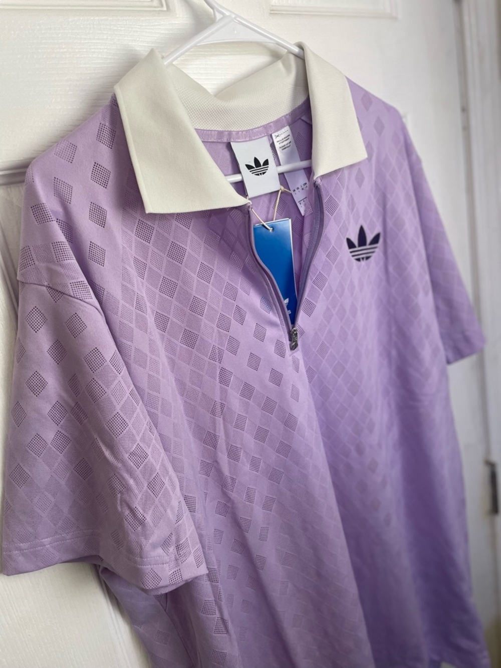 Adidas Tennis Pro Climacool+ FreeLift Polo Shirt Powder Plum JL9676 - Men's L - Picture 2 of 10